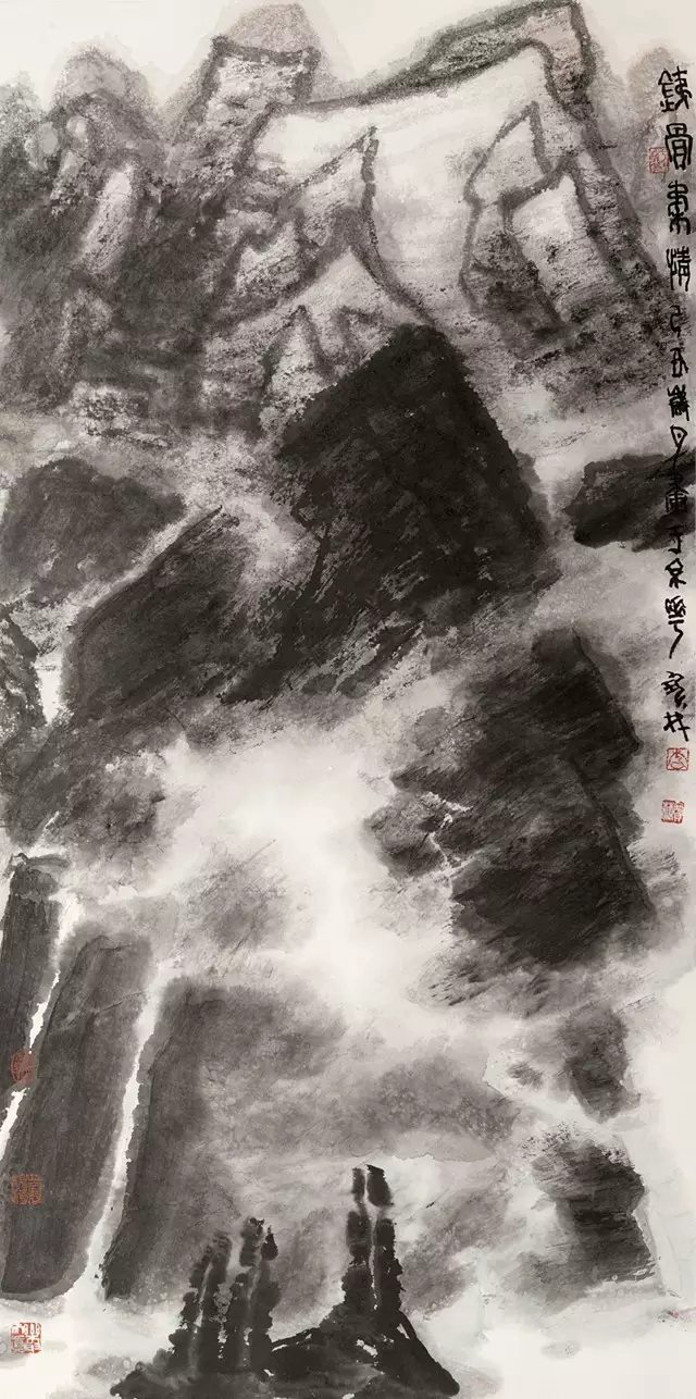 北派山水  