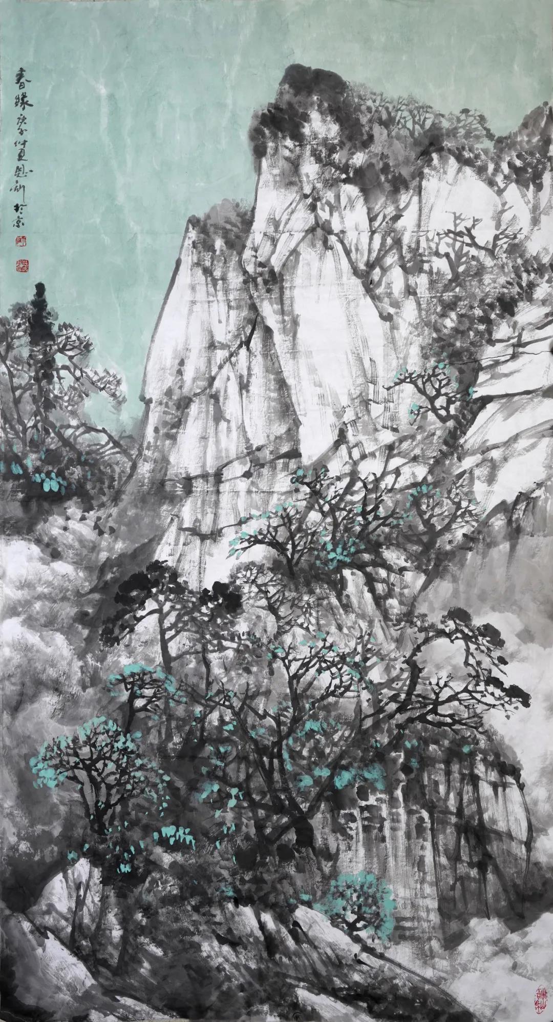师恩钊2020山水新作