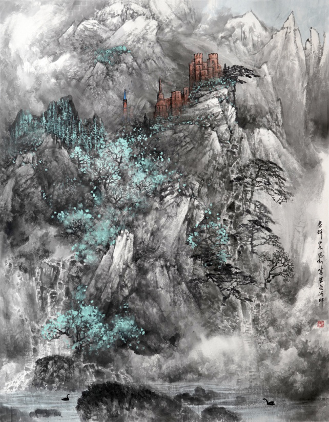 1750725696393260.png 春醉 写莱茵河畔 160x200 2024年.png